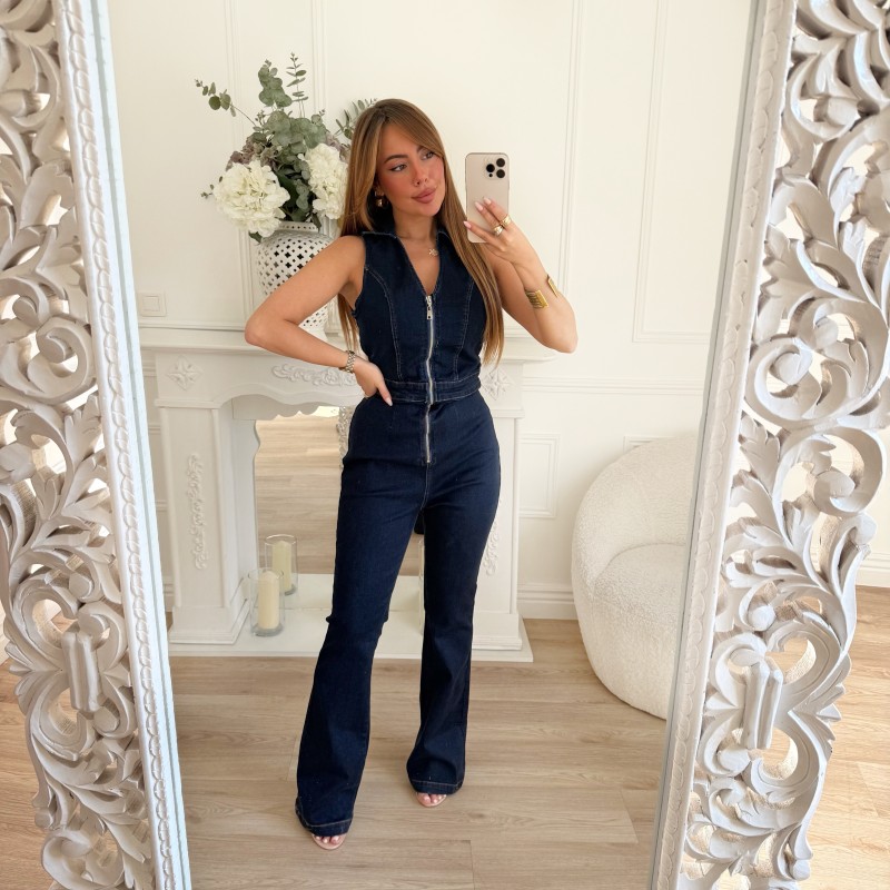 COMBINAISON STRETCH JEAN BRUT