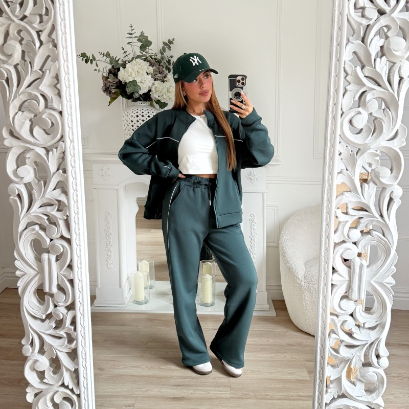 ENSEMBLE SPORTSWEAR POLAIRE EMERAUDE