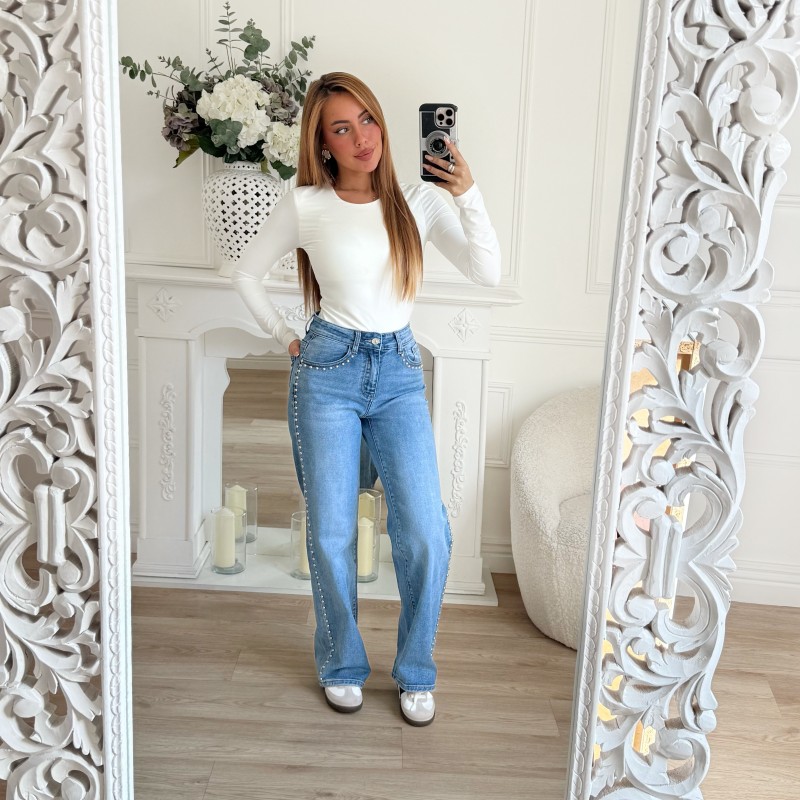 JEAN CLOUTÉ BLEU COUPE DROITE