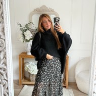 MAXI PULL MOHAIR BLACK