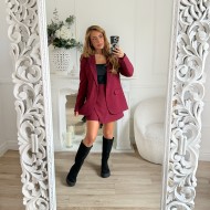 BLAZER BURGUNDY ** PREMIUM