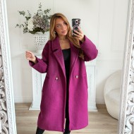 MANTEAU OVERSIZE PRUNE
