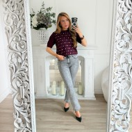 JEAN MOM FIT STRETCH GRIS DÉLAVÉ JEAN MOM FIT STRETCH GRIS DÉLAVÉ