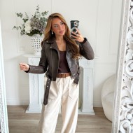 PERFECTO SIMILI CUIR CHOCO