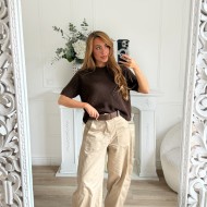 PULL CHOCO MANCHES COURTES PULL CHOCO MANCHES COURTES