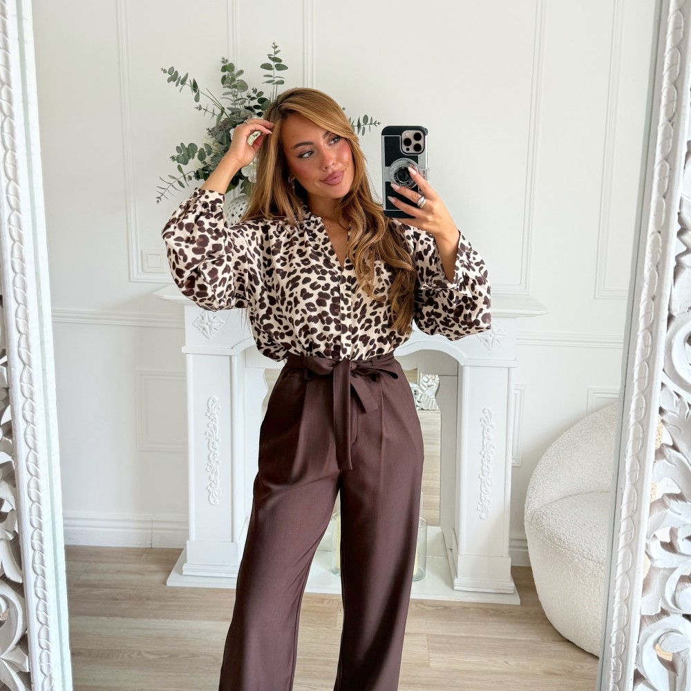 BLOUSE LEOPARD