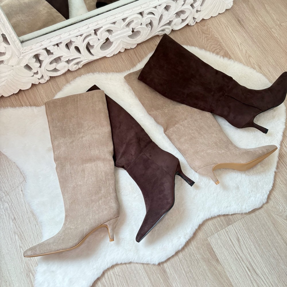 BOTTES DAIM NUDE BOTTES DAIM NUDE