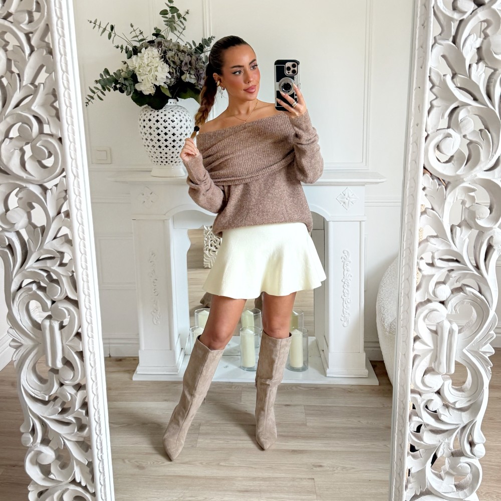 PULL COL TOMBANT JULIETTE