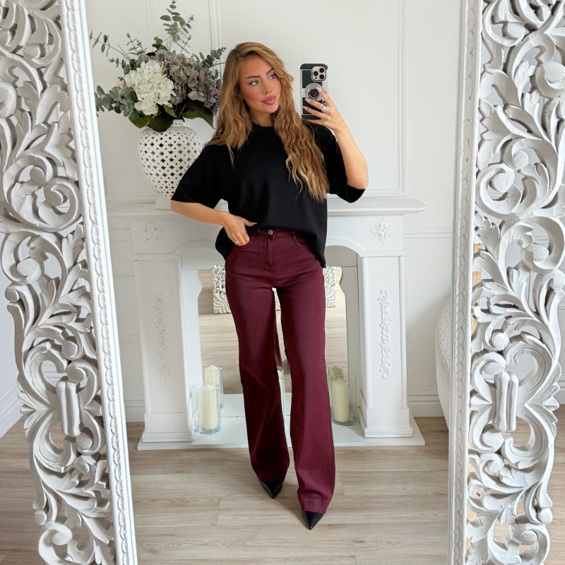 TEE SHIRT BLACK FLORE