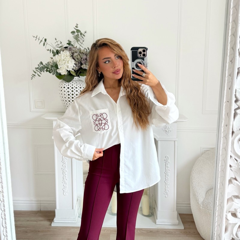 PANTALON PAT DEPH BURGUNDY