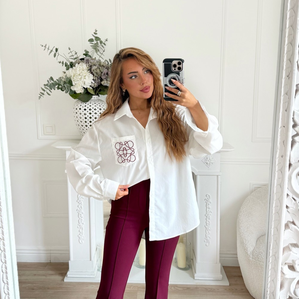 PANTALON PAT DEPH BURGUNDY