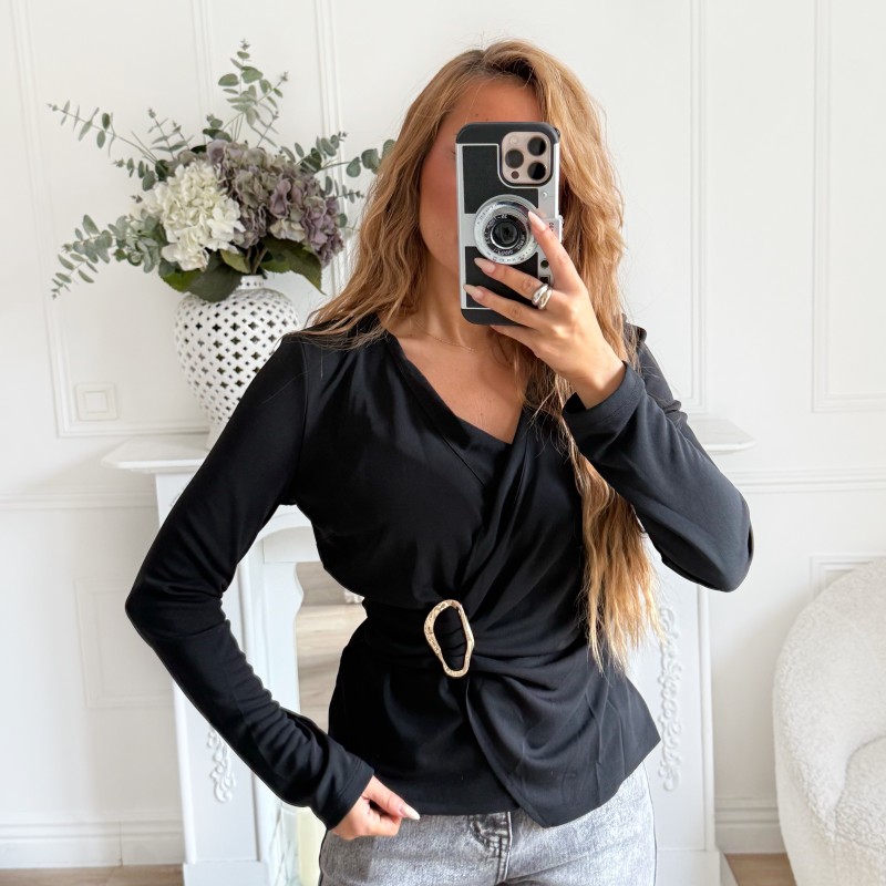 CACHE COEUR NOIR BIJOUX