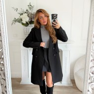 LONG MANTEAU BLACK