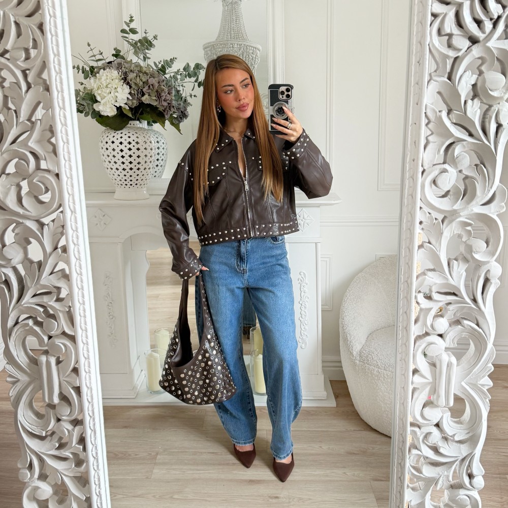 JEAN MOM FIT BRUT COUPE BALLON