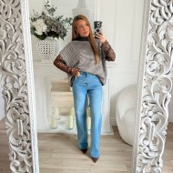 JEAN POCHES COEURS LUDMILA